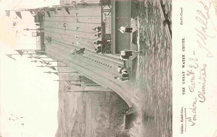 Earls Court LONDON UK The great Water Chute