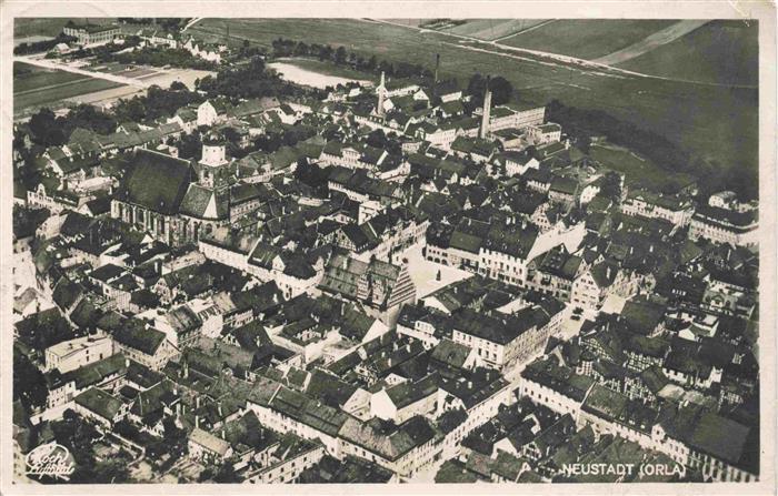 Neustadt Orla Thueringen Fliegeraufnahme