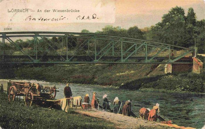 Loerrach BW An der Wiesenbruecke