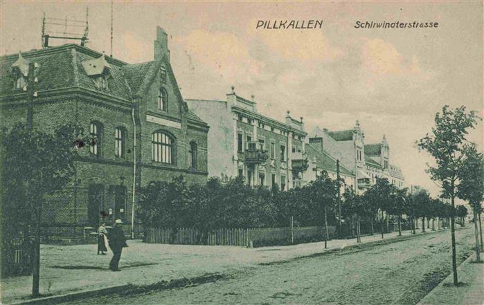 Pillkallen Ostpreussen Dobrowolsk Kaliningrad RU Schirwindterstrasse