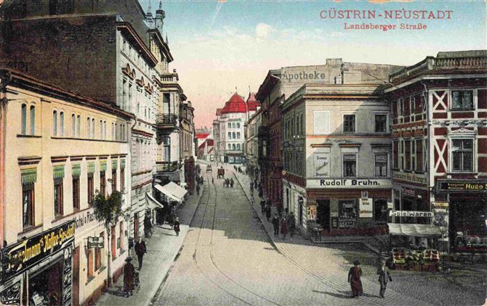 Neustadt Cuestrin Kuestrin Ostbrandenburg Kostrzyn PL Landsberger Strasse