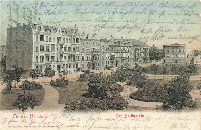 Neustadt Cuestrin Kuestrin Ostbrandenburg Kostrzyn PL Moltkeplatz