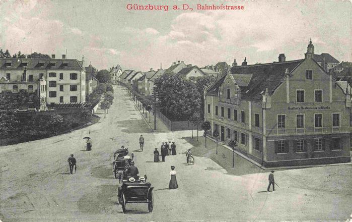 Guenzburg Bayern Bahnhofstrasse
