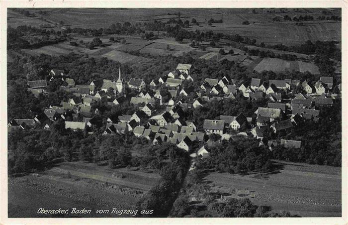 Oberacker Kraichtal BW Fliegeraufnahme