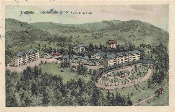 Friedrichsheim Rehaklinik Malsburg-Marzell Kandern BW Heilstaette Friedrichshain
