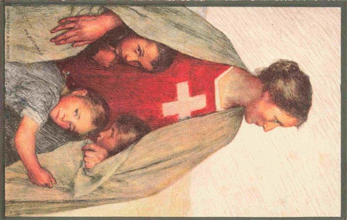 Bundesfeier Schweiz Frau Kinder