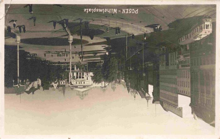 Strassenbahn Tramway-- Posen Wilhelmsplatz
