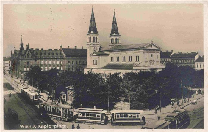 Strassenbahn Tramway-- Wien X. Keplerplatz
