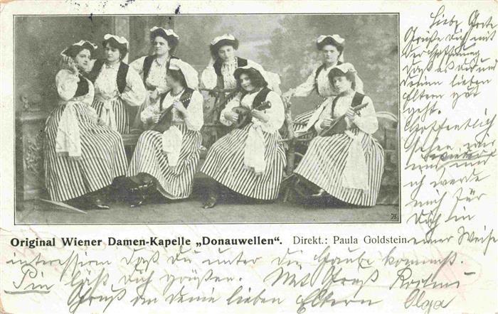 Damenkapelle Original Wiener Donauwellen Paula Goldstein