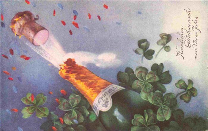 Sekt Sparkling Petillant Espumoso Wein Wine Vin Vino EAS Nr.1896 Glueckwunsche N
