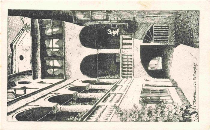 Seidl Ule Kuenstlerkarte Wachau Krems a.d. Donau Fellnerhof