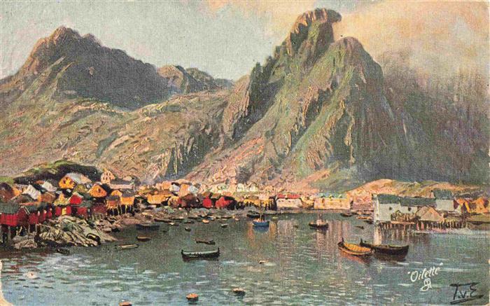 Verlag Tucks Oilette Serie Nr. 7068  Svolvaer