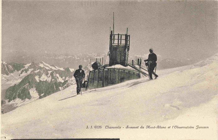 Observatorium Sternwarte Urania J.J.6126 Chamonix Mont Blanc Janssen