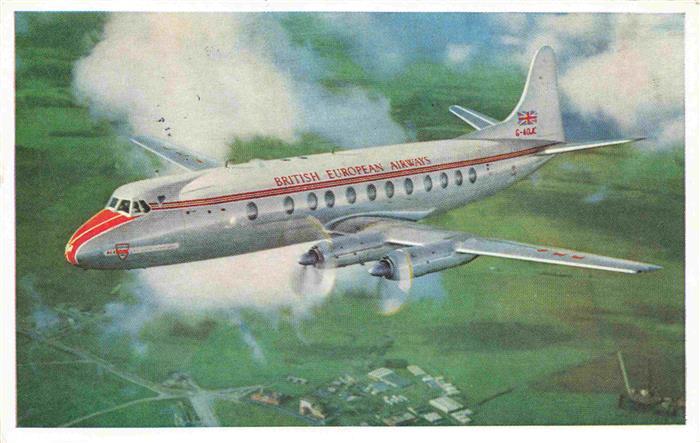 Flugzeuge Zivil B.E.A. Viscount 800`s