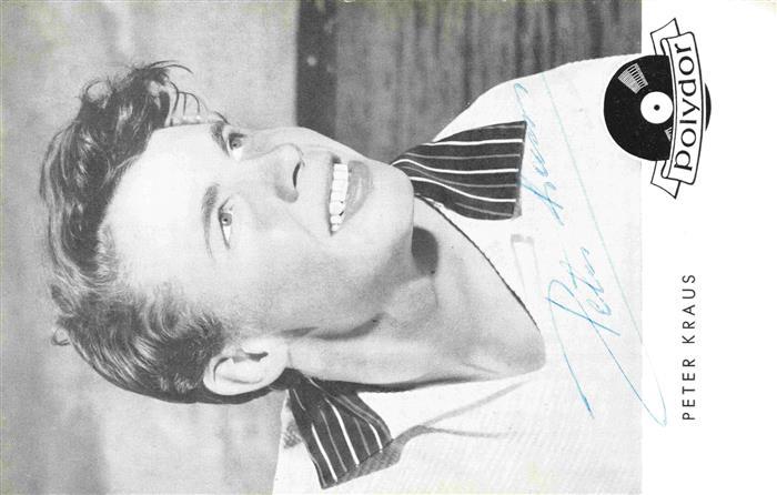 Musikanten Peter Kraus Polydor Autogramm