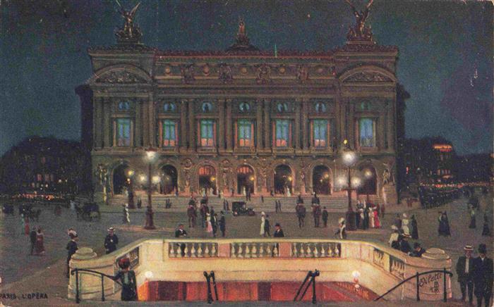 Verlag Tucks Oilette Serie Nr. 70 Paris L Opera
