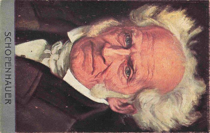 Schopenhauer Komponist Composer Compositeur Compositor Compositore--