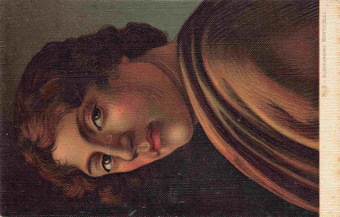 Botticelli Alessandro Kuenstlerkarte Nr. 2 Portret