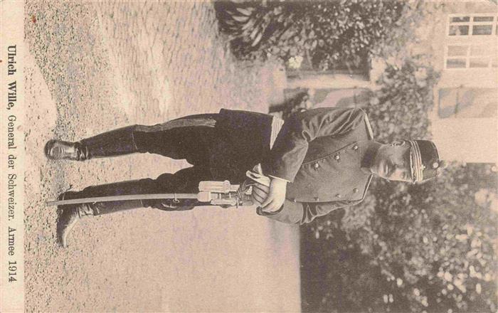 Militaria Generaele Stab Schweiz Ulrich Wille