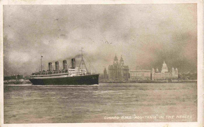 Dampfer Oceanliner RMS Aquitania