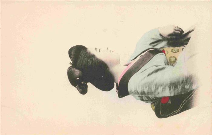 Geisha Japan Portre