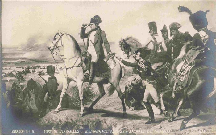 Napoleon Bonaparte Adel Bataille de Wagram Pferd