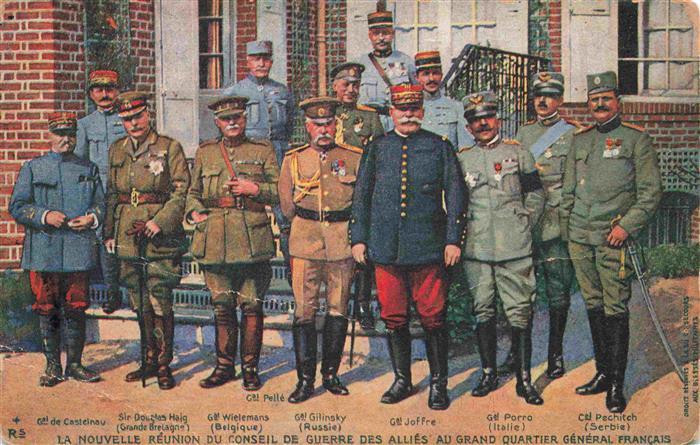 Politik Politics Politique La Nouvelle Reunion Conseil Guerre Francais