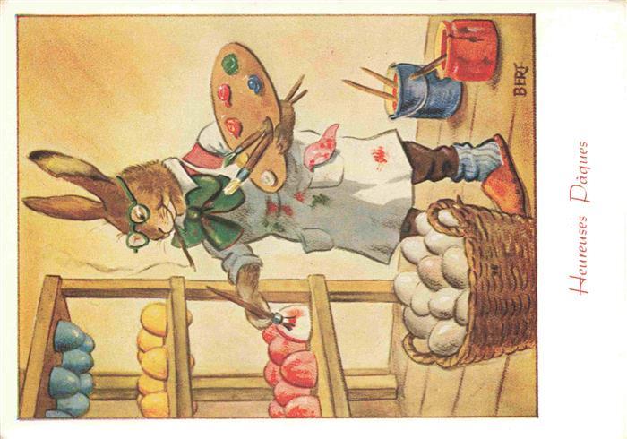 Vermenschlicht Ostern Hase Leo Bandschapp Nr. 5196