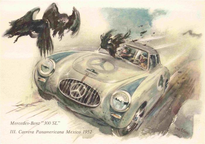 Mercedes-Benz 300 SL Carrera Panamericana Mexico