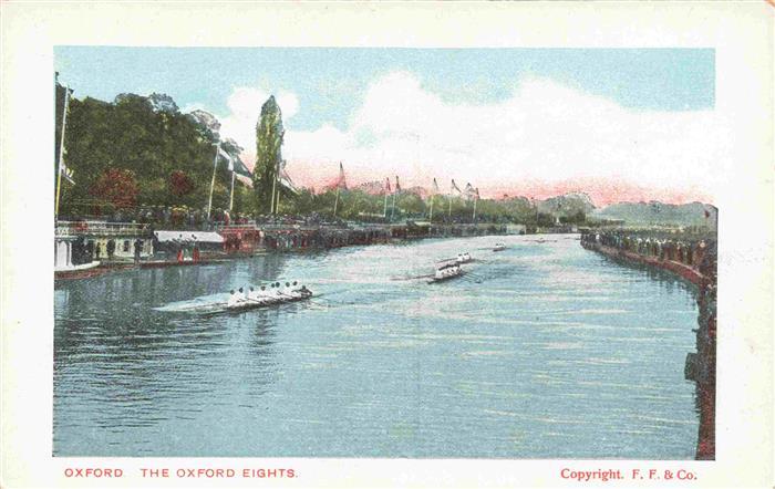 Oxford  Oxfordshire UK The Oxford Eights