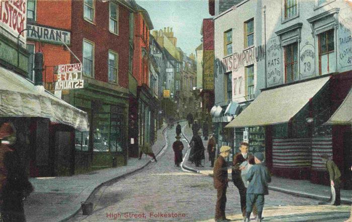 Folkestone Shepway UK High Street