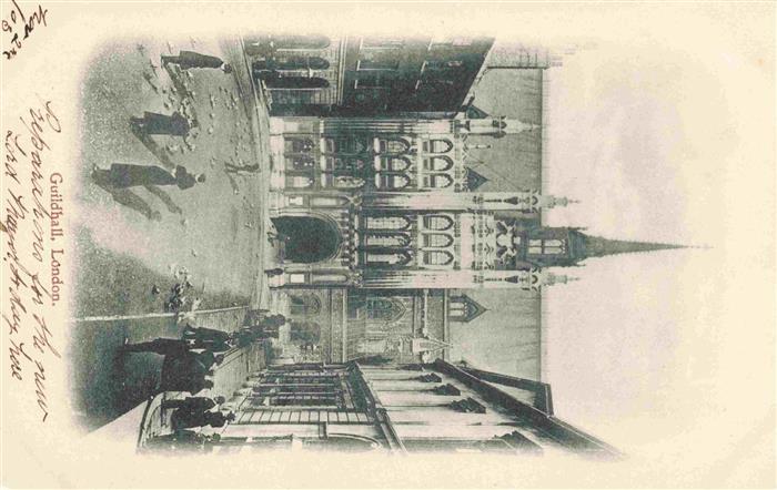 LONDON UK Guildhall