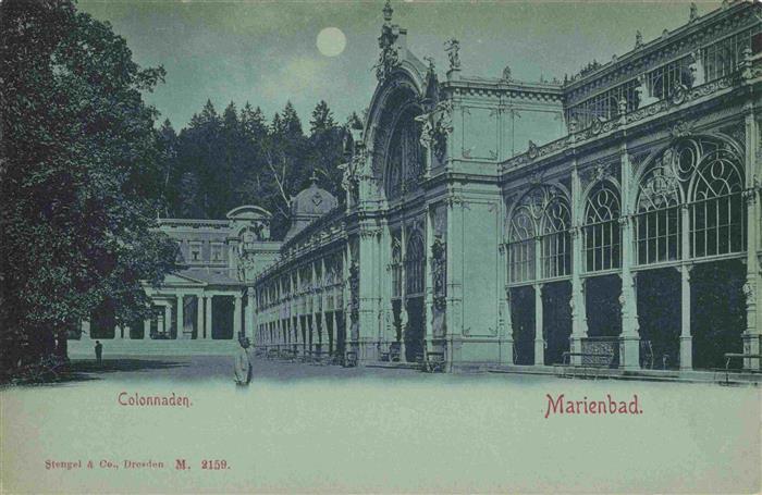 Marienbad MARIANSKE LAZNE CZ Kolonnaden