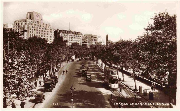 LONDON  UK Thames Embankment
