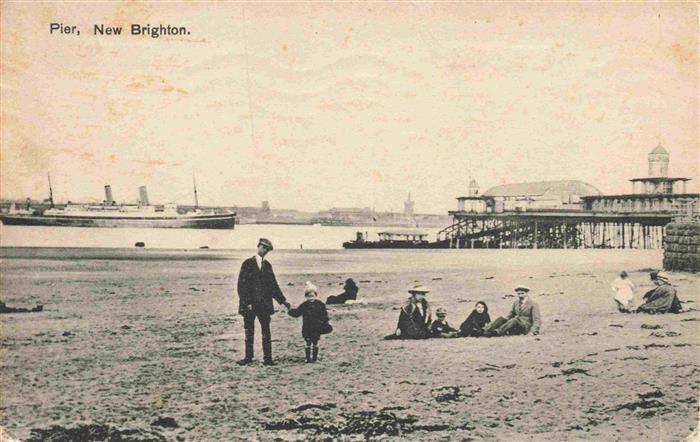 New Brighton  Wallasey Chester Merseyside UK Pier