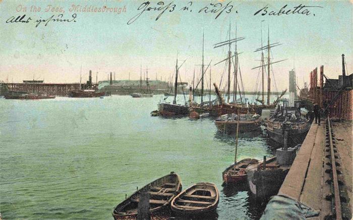 Middlesbrough  UK On the Tees Harbour