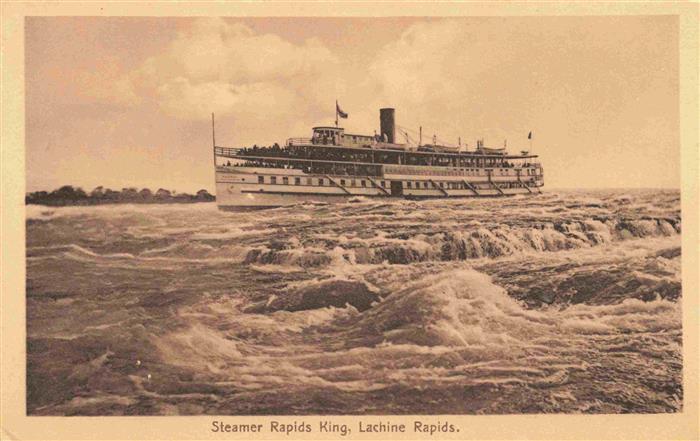 Lachine Quebec Canada Steamer Rapids King