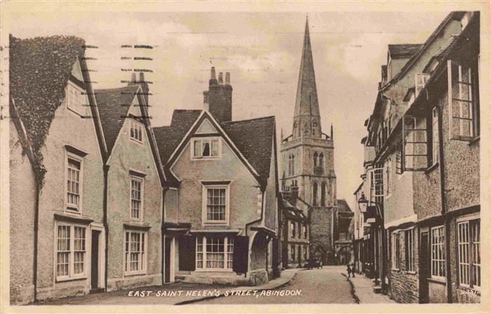 Abingdon -on-Thames London UK East Saint Helens Street