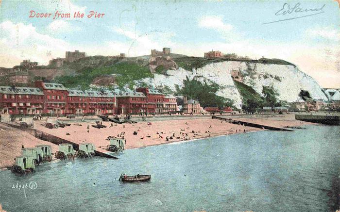 Dover  Kent UK from the Pier
