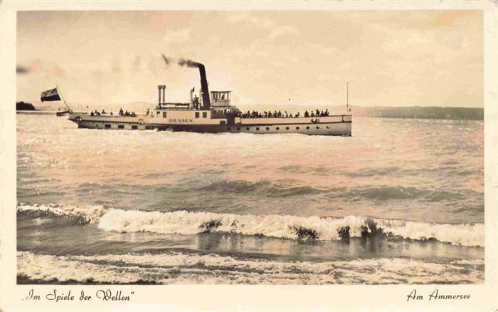 Ammersee Bayern Seepartie mit MS Diessen