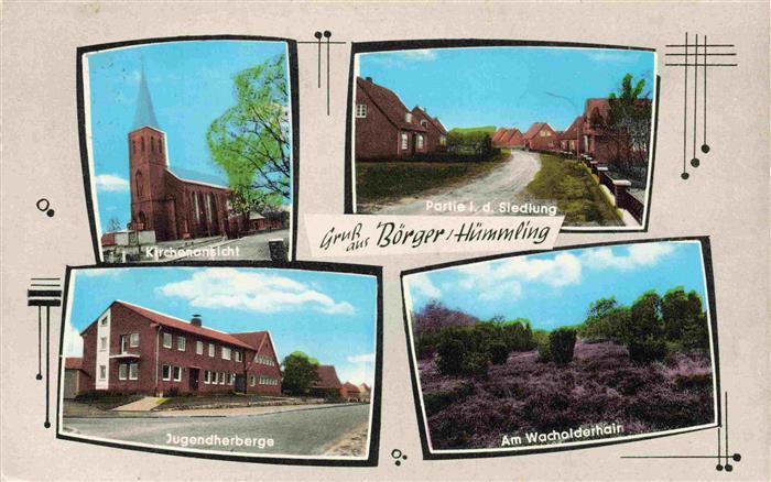 Huemmling Lorup Emsland Kirche Siedlung Jugendherberge Wacholderhain