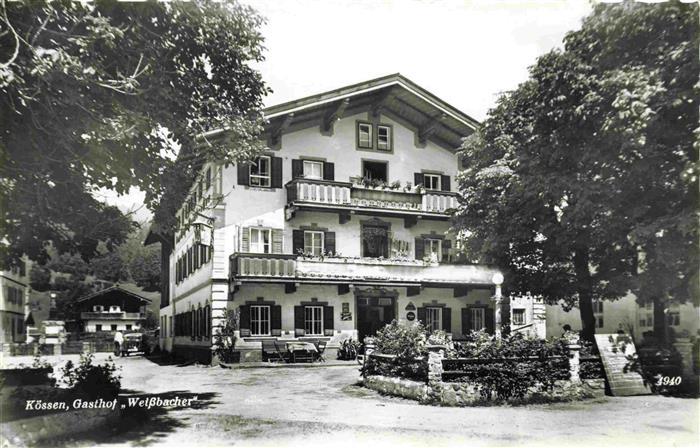 Koessen Tirol AT Gasthof Weissbacher