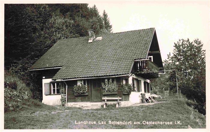 Sattendorf Ossiachersee Kaernten AT Landhaus Lax