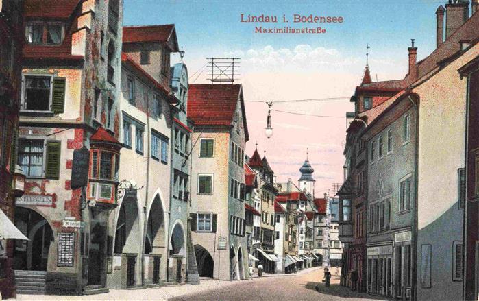 LINDAU  Bodensee Maximilianstrasse