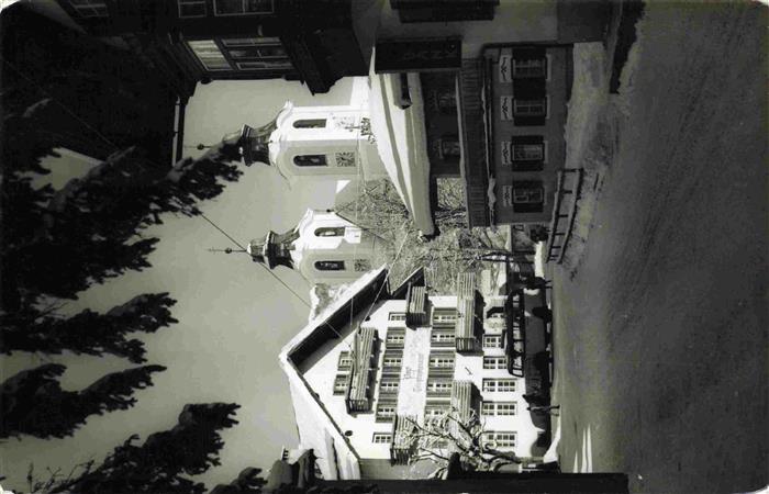 St Johann Tirol AT Ortspartie mit Kirche