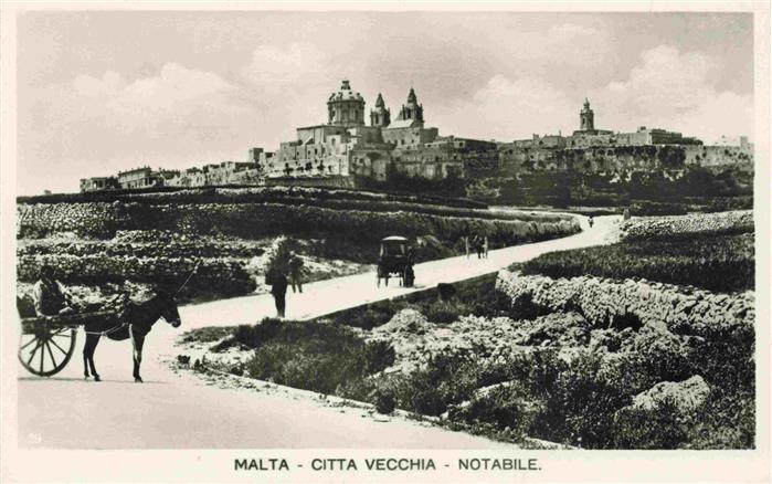 Malta  Insel Citta Vecchia notabile