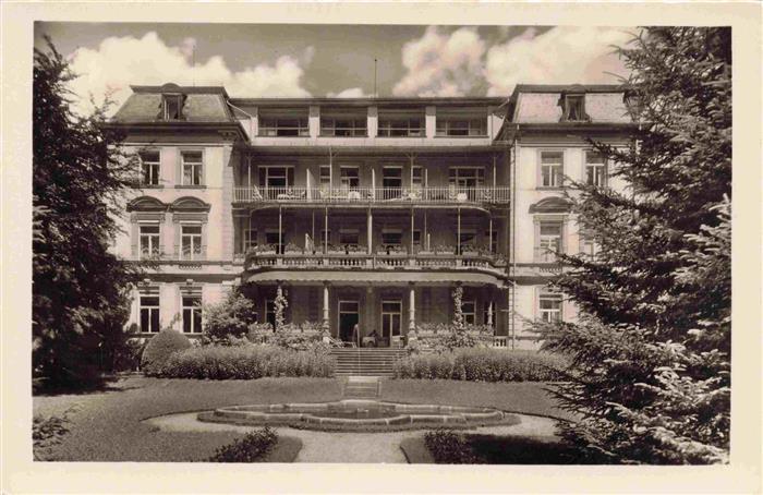 BAD REICHENHALL Erholungsheim des bayer Spar und Giro Verbandes