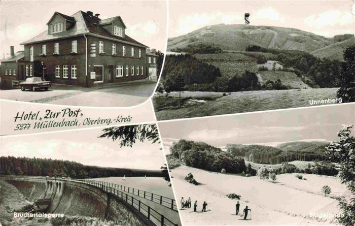 Muellenbach Marienheide Oberbergischer-Kreis Hotel Zur Post Bruchtalsperre Unnen