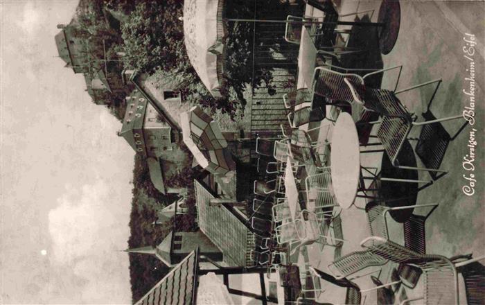 Blankenheim Eifel Cafe Kirstgen Terrasse