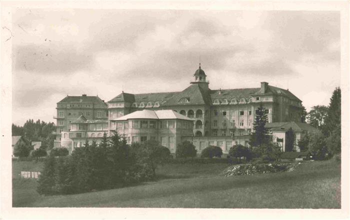 Lazne Jesenik Graefenberg Bad Schlesien CZ Sanatorium